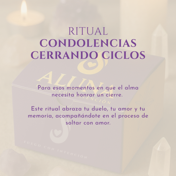 RITUAL DE CONDOLENCIAS / CERRANDO CICLOS